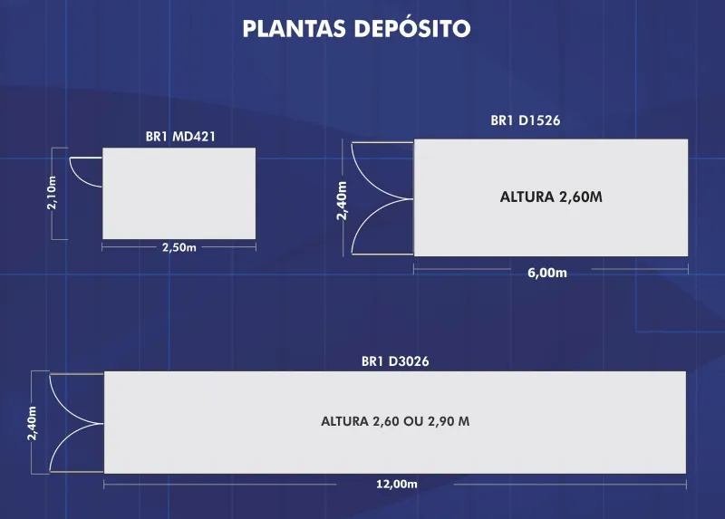 Imagem ilustrativa de Container para depósito