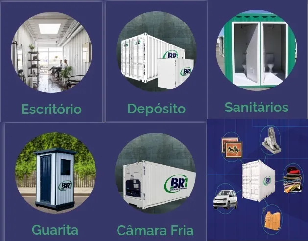 Imagem ilustrativa de Locação de containers